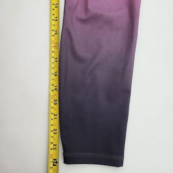 Athleta Elation Ombre Tight Leggings Women's Size S Pink Purple Gym Yoga‎ READ - Picture 10 of 11